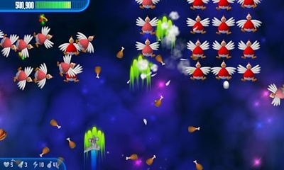 Chicken Invaders 3 Android Game Image 2