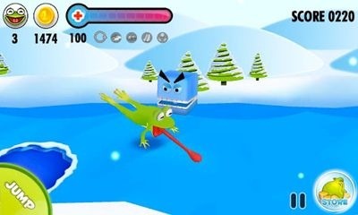 Frog on Ice Android Game Image 1