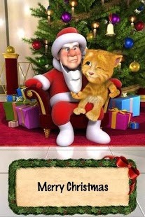 Talking Santa meets Ginger Android Game Image 2