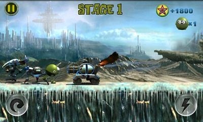 Planet Attack Runner Android Game Image 1