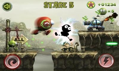 Planet Attack Runner Android Game Image 2