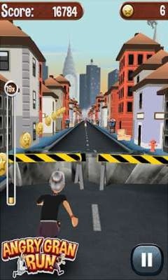 Angry Gran Run Android Game Image 2