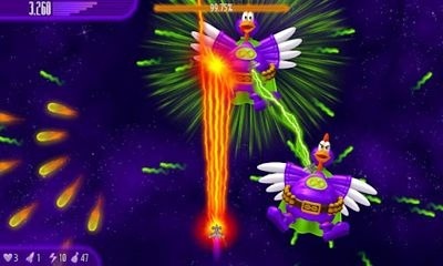Chicken Invaders 4 Android Game Image 1