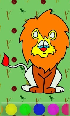 Burt&#039;sColoring Book Android Game Image 2