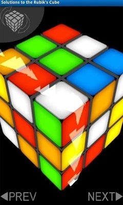 Solutions to the Rubik&#039;s Cube Android Game Image 1