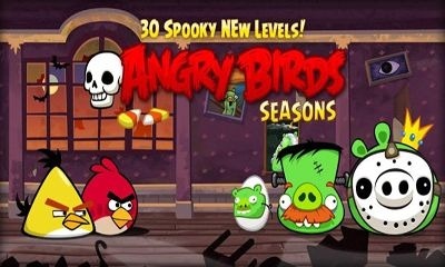 Angry Birds Seasons Haunted Hogs! Android Game Image 1