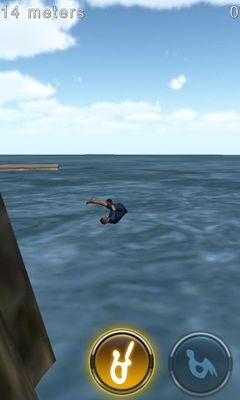 Cliff Diving 3D Android Game Image 2