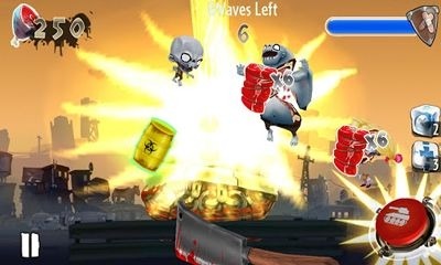 Zombie Toss Android Game Image 1