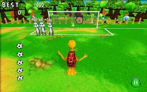 Hare VS Turtle Soccer Android Game Image 1