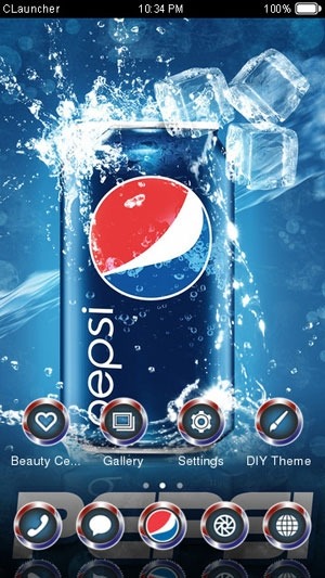 Pepsi CLauncher Android Theme Image 1