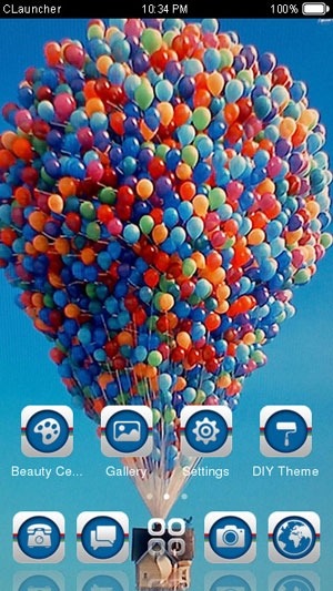 Up CLauncher Android Theme Image 1