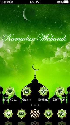 Ramadan CLauncher Android Theme Image 1