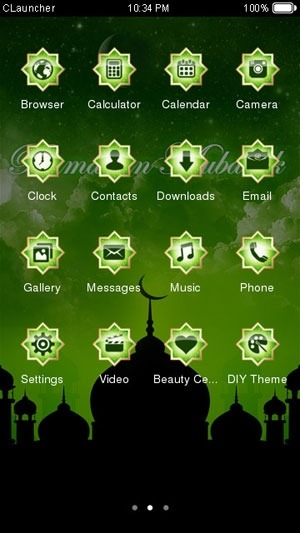 Ramadan CLauncher Android Theme Image 2