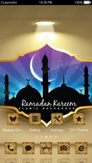 Ramadan Kareem CLauncher Android Theme Image 1