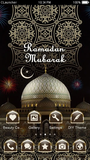 Ramadan Mubarak CLauncher Android Theme Image 1