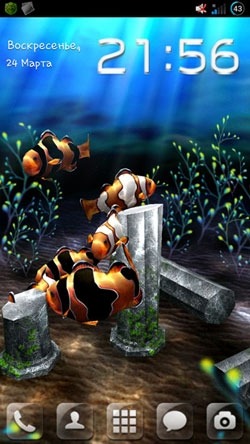 My 3D Fish Android Wallpaper Image 1