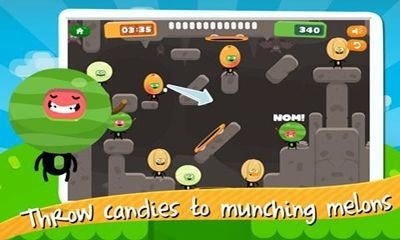 Candy Toss Android Game Image 1