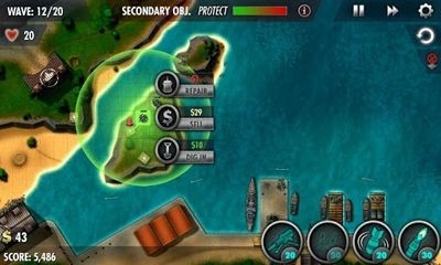 iBomber Defense Pacific Android Game Image 2