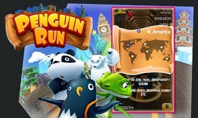 Penguin Run Android Game Image 2