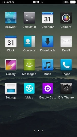 Simple Mount CLauncher Android Theme Image 2