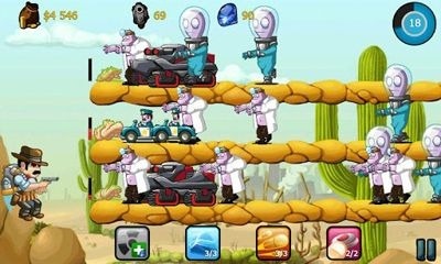 Cowboy Jed: Zombie Defense Android Game Image 2