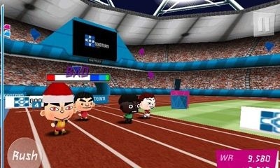 London 2012 100m Android Game Image 1