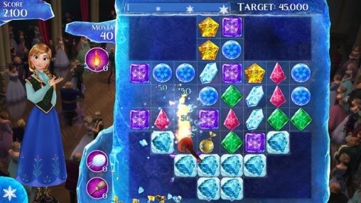Frozen: Free Fall Android Game Image 2