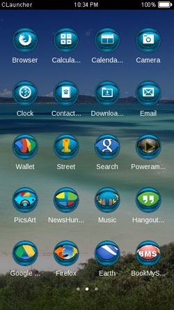 Queensland Island CLauncher Android Theme Image 2