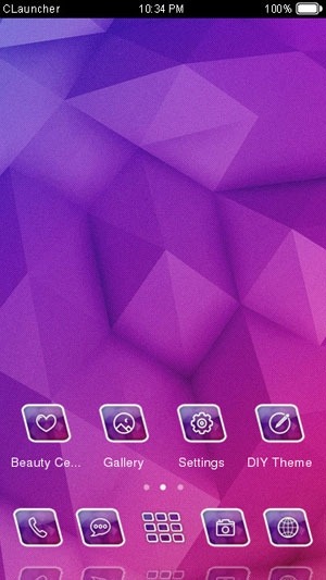 Color Abstract CLauncher Android Theme Image 1