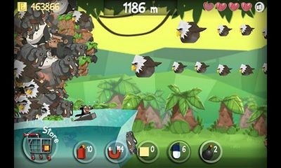 Surfing Beaver Android Game Image 1