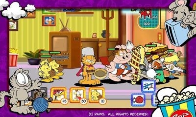 Garfields Defense Android Game Image 1