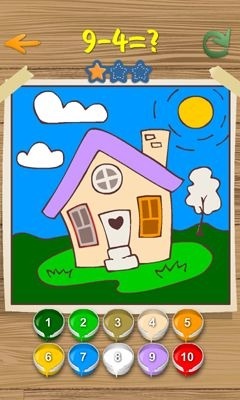 Kids Colouring and Math Android Game Image 1
