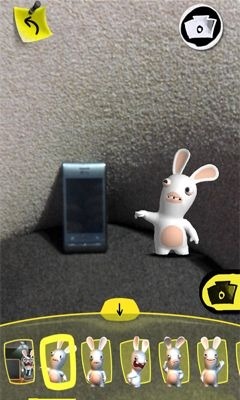 Rabbids Go Phone Again HD Android Game Image 1