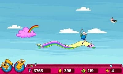 Jumping Finn Android Game Image 1