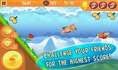 Kew Kew Sky Glider Squirrel Android Game Image 1