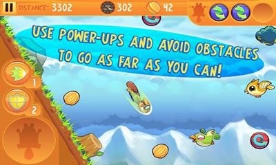 Kew Kew Sky Glider Squirrel Android Game Image 2