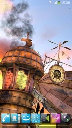 3D Steampunk Travel Pro Android Wallpaper Image 1