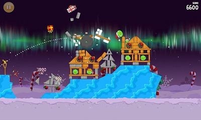 Angry Birds Seasons Winter Wonderham! Android Game Image 2