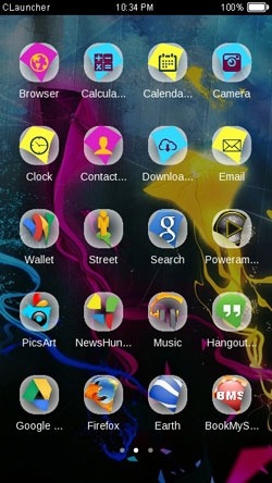 Colorful Kites CLauncher Android Theme Image 2