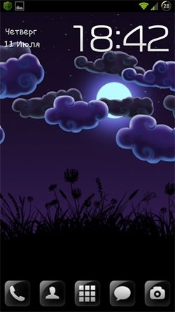 Night Nature HD Android Wallpaper Image 1