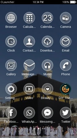 Mecca CLauncher Android Theme Image 2