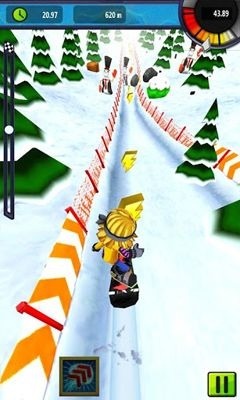 Snow Racer Friends Android Game Image 1