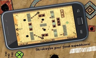 Doodle Food Expedition Android Game Image 1