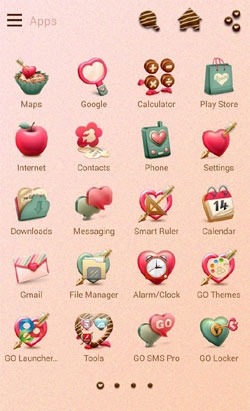 Sweetie Go Launcher EX Android Theme Image 2
