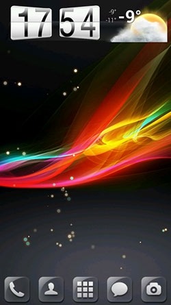 Touch Xperia Z Fly Android Wallpaper Image 1