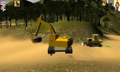 Kids Construction Trucks Android Game Image 1