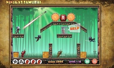 Ninja vs Samurais Android Game Image 2