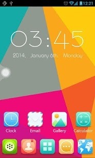 Cube Go Launcher EX Android Theme Image 1