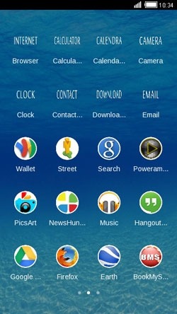 My Summer CLauncher Android Theme Image 2