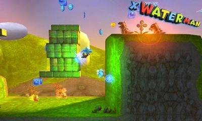 3D X WaterMan Android Game Image 2